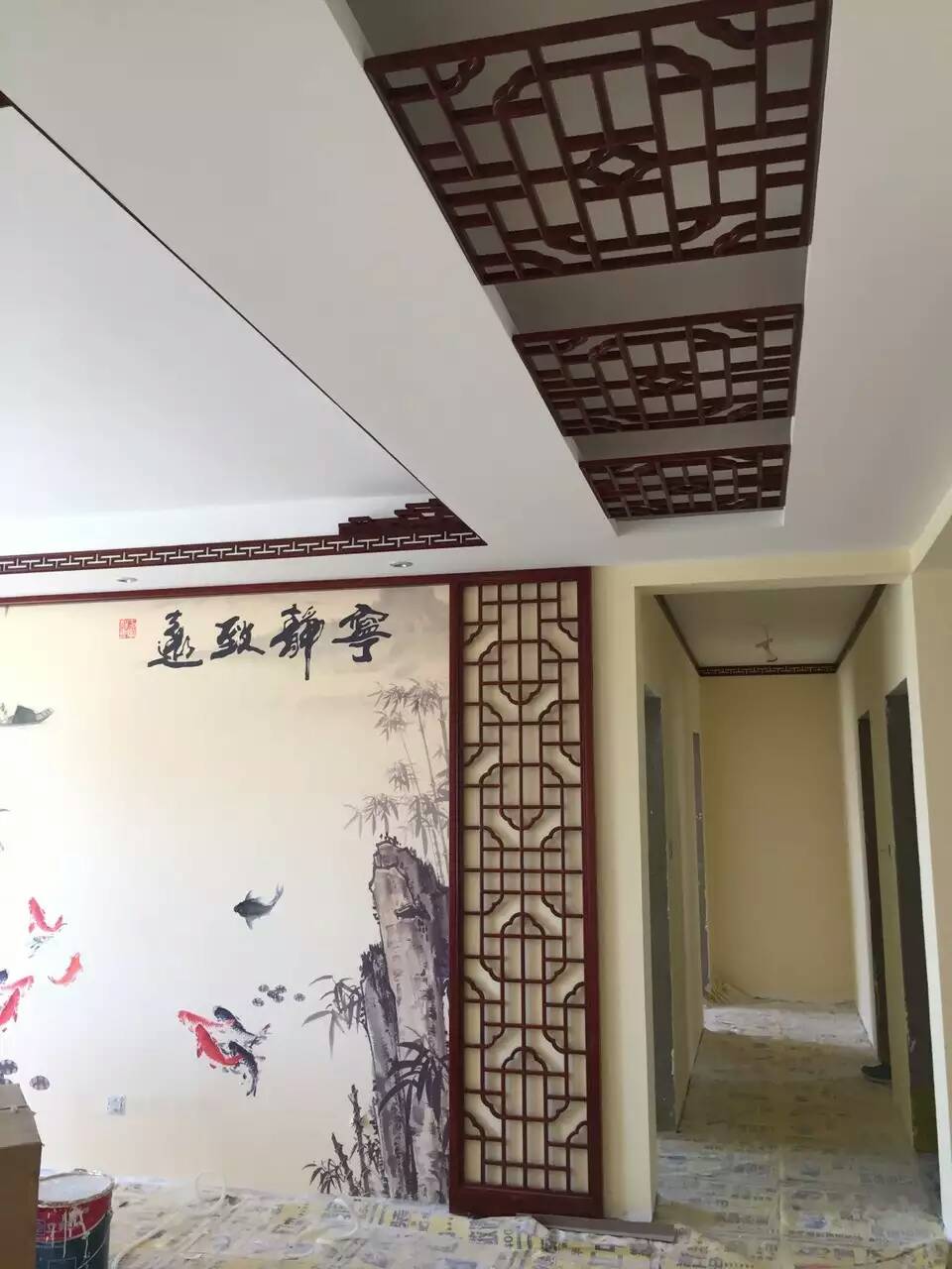 【鹏发装饰工程快讯】聆湖苑即将完工实景